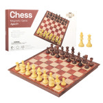 (스탠다드-중형) 마그네틱 체스 게임 접이식 마그네틱 휴대용 보드게임 집중력 놀이 : 키움하우스