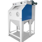 공업용 샌드블라스트 기계 대형 전면도어 작업대 분진 필터 : 양평마트10