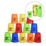 어린이 스포츠 스태킹 컵스택 홈트레이닝 민첩성 훈련 컵 : 도시셀러