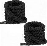 LIQWEI 두꺼운 로프 신발 끈 솔리드 컬러 나일론x 교체 검은색 꼬임 남성 여성 : 발견노트