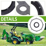 존 디어 1025r 2025r 프론트 액슬 씰 및 개스킷 수리 키트용 오토빅 - TR109398 MIU801706 교체 누출 수정 : 포트나인49