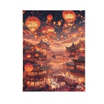 유화 그림그리기 크리스마스 풍경화 아크릴화 캔버스 색칠 : 쓰리월드플랫폼