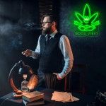 벽 장식용 당구 네온사인 디머블 풀룸 클럽 바 게임룸 당구장 남자 동굴 비즈니스 멋진 선물 13.8 11.8인치(GLNCP124) Faith Over Fear... 