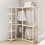 시스템옷장 아파트 드레스룸 시스템장 옷방인테리어 코너옷장 몬스터랙행거800 2단 : 상도가구