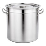 빨래삶는 대형 스타일 3L 12 이어 12 스텐 빨래삶는통 4개 3L 20x12cm 냄비 : 트랜드빌리지