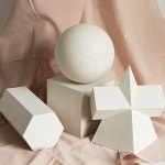 석고상 정육면체 세트 석고 원기둥 박스 소묘 도형 타입 종 스케치 C. 67cm 데이비드 : 흑현로6