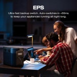 EF ECOFLOW 휴대용 발전소 DELTA 2 Max 2400W LFP 태양광 발전기... 충전 가정용 백업용 2048Wh 발전기(태양광 패널 DELTA 3 Max : 벨리아원