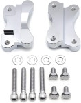 HTMT H2702 - 86-14 할리 FLST W/ 21인치 휠과 호환되는 크롬 펜더-포크 어댑터 마운트 브래킷 Chrome : 소담길마켓
