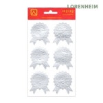 로렌하임 세모네모 상장스티커 상 은색 SS-805 1개입 은박표기 금지 데코스티커 : 로렌하임