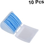 VILUL 10pcs 패브릭 초크 테일러링 바느질 및 퀼팅용 마킹 도구 정밀 마킹을 위한 그립 디자인의 지워지지 않는 드레스메이커 블루 Blue 4.... 