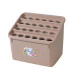 다모아 우산꽂이24구 플라스틱 대용량 물받이 카페 매장 현관 유치원 학원 업소 사무실 : 다인네