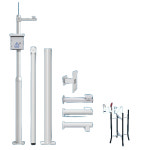 cctv 폴대 씨씨티비 조립식 카메라 스테인레스 도로 수직 : 쏭하우스