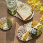 수공예 펀치 니들 diy 만들기 티 코스터 diy 키트 실내 : 캔디네