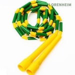 로렌하임 김수열 K330 유아색동줄넘기 녹노 5세7세 아동학습 체육로프 1개입 체육활동 : 로렌하임