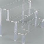 해강 조립식 3단 아크릴 진열대 해강스토어 전시대 : 해강주식회사