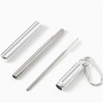 천억 스텐 빨대 (23.5cm) 휴대용빨대 스트로우 : 천억이마켓