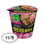 오뚜기 컵누들 팟타이 쌀국수, 50g 15개 : 사무실간식