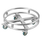 급식 카트 육수통 4륜 52cm 곰솥 이동식 스텐 다이 받침대 업소용 국통 : 와이제이엑스컴퍼니