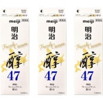 프레시 크림 3종 세트, 메이지 무츠 47, 33.8온스(1000ml) x 3.1갤런(3L) 대량 구매 3個まとめ 1000ml×3（3L） : 망개몰 인터내셔널