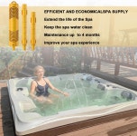 필터 카트리지용 핫터브 미네랄 스틱 교체용 스파 4개월 동안 천연 및 한 제공 (3PCS) 3Pcs Yellow Spa Mineral : 소담길마켓