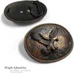 웨스턴 플로럴 이글 도그 버드 스타 교체 벨트 버클 1-1 /2(38mm) 스트랩 멀티 스타일 옵션에 적합 Type Buckle S1 - H8136 1-1/2... 