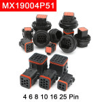 4 8 10 16 25 홀 방수 남성 여성 자동차 커넥터 132004-001 132004-000 132008-001 132008-000 132010-000 4P 8P : 수인04