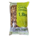 신흥제과 대용량과자 치즈크래커 1.8kg 벌크 스낵 주전부리 간식 군것질 사무실 아이간식 : 씨유니