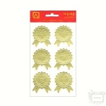 상 금지 스티커 SS-802 상장 칭찬 보상 라벨 세모네모 1개입 : 실버라이닝샵