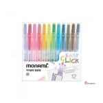 모나미 형광펜 이지클릭세트 12색 1개 12색형lmn667 : 샵팡U