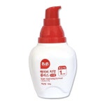 비앤비 베이비치약 플러스 액상형 사과 80g 0개월~ 펌핑타입 먹어도되는 아기 유아 리꼬베이비 구강청결티슈 30매 x1팩 한울생약 멸균 : 국민핫딜