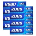 2080 시그니처 토탈블루 치약 오리지날 민트 125g 4개입 x 2개 2080 시그니처 토탈그린 치약 후레쉬 민트 125g 4개입 x 2개 : 씨유니