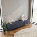 가구산책 템바보드 1단 서랍 거실장 1500 H8354 거실 수납 정리 가구 : 행복배송소