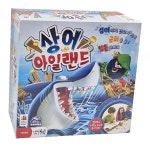 상어 아일랜드 보드게임 어린이 가족 놀이 해적 모험 테이블 게임 홈파티 실내놀이 : 뽀짝이샵