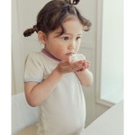 DOUDOUNSOMN 여름 빈티지 셋업 - 크림 : 아띠키즈몰