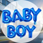 풍선 보이 아트풍선 알파벳 벽장식 사진소품 : 블레이즈허브샵