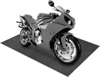 QWORK 오일 흡수 패드 차고 바닥 매트 60인치 x 38인치 재사용 가능한 유출 주차 낙하 얼룩으로부터 보호 1팩 : 달뜨는가게