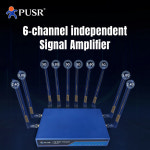 PUSR BE6500 듀얼 밴드 기비트 5G NR WiFi7 라우터 고정 무선 액세스 FWA 퀄컴 X62 4 PoE 2.5G LAN 포트 NR370i : 모티브릭9