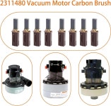 아메텍 램 2311480 333261 및 33326-1 115737 115750 116114-00 등 8개의 진공청소기 모터 카본 브러시가 장착되며 접이식 스프링이... 