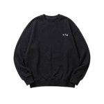 TTD 메인 커브드 로고 기모 맨투맨 (CVT-190004) 네이비 : 홍스샵.