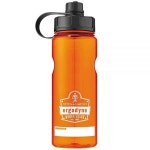 Ergodyne - 13151 넓은 입구 물병, 963.9g(34온스), BPA 프리, 자동차 컵 홀더에 적합, Chill Its 5151, 오렌지 : 직구보템