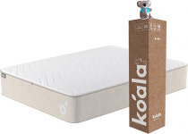 코알라 더블 매트리스 침대매트리스 고밀도 메모리폼 두께27cm 진동 습기흡수 통기성 탄력성 경도조절 : 주니안스토어1022