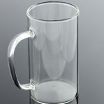 언니네 유리컵 300ml 유리잔 : 반짝반짝빛나는 우리의 하루