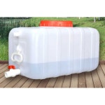 차박 물탱크 청수통 저장용기 화장실 구루마 운반용 주방 카라반 급식카트 : 홈앤조이1001