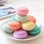 업위드 마카롱 모양 케이스 휴대용 소품보관함 악세사리케이스 : 업위드마켓