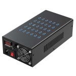 usb 멀티충전기 40포트 고속 멀티 충전기 듀얼 디지털 업소용 어댑터 케이스 : zeusmarket