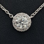 구구스 GIA 0.30ct 다이아 목걸이 NO 10306406 : 중고명품 구구스