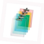 클립보드 a4 f913 7 f9137 문화산업 mdf 문화 아크릴 화일 바인더 투명 : 이가팸