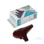 웍스디 영창 오카리나 (YO-AP) 갈색 고급형 알토 취주악기 관악기 플라스틱오카리나 : 제이웍스디