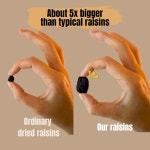 제시간에 익음 - 일본 건포도 KYOHO 8.8온스 수작업 씨 없는 설탕이나 첨가물 없음 : 레인보우젤리s