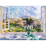 1200피스 - Stephen Darbishire 봄이 오면 쉽게 보관할 수 있는 아늑한 인터로킹 플라스틱 퍼즐, 접착제 필요 없음 [H2964] : 비-스토어